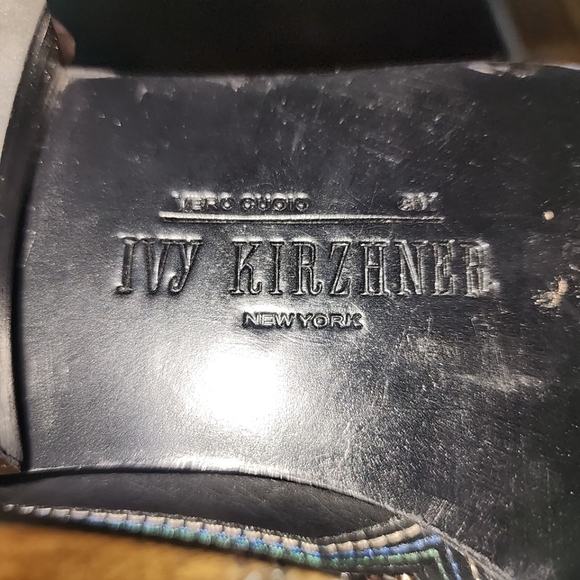 Ivy Kirzhner Santa Cruz Studded Festival Ankle Boot Black Leather 8M - Picture 12 of 13